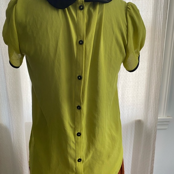 Peter Pan collar blouse short sleeve - Picture 2 of 11